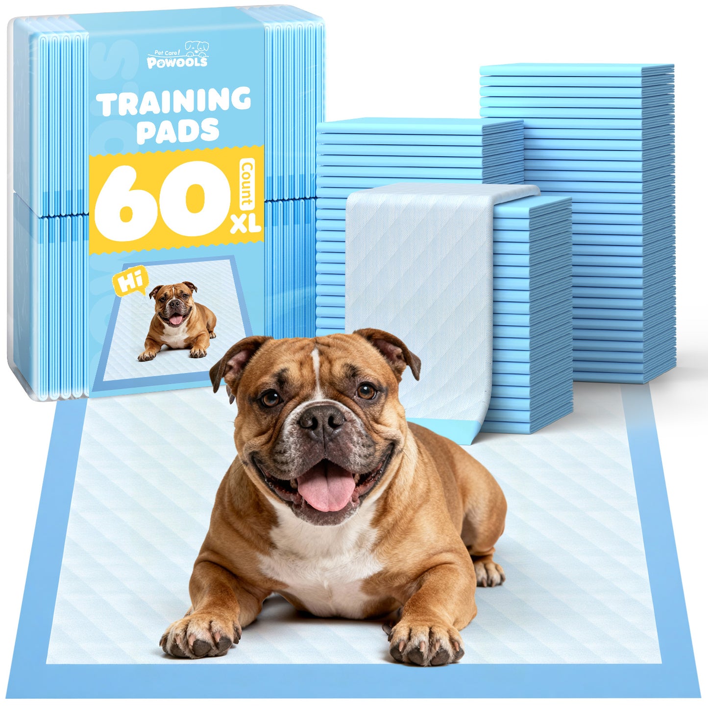 75-Pack XX-Large Puppy Pads - 38" x 28" Pee Pads for Dogs Potty Training with Leak-Proof Quick-Dry Design, 6-Layer Wee Wee Pads for Dogs