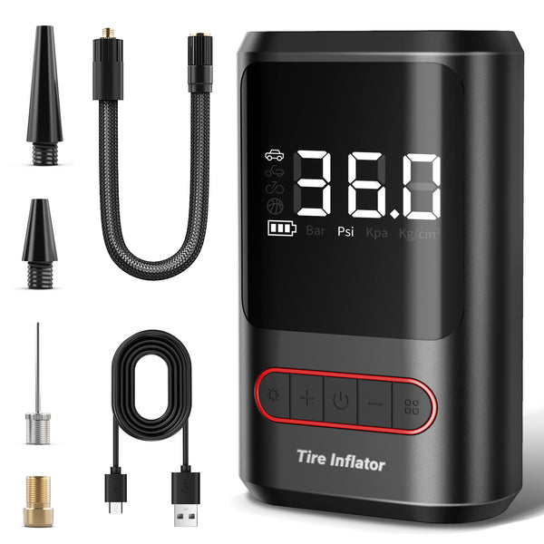 Portable wireless Air Pump car 12v Tire Inflator