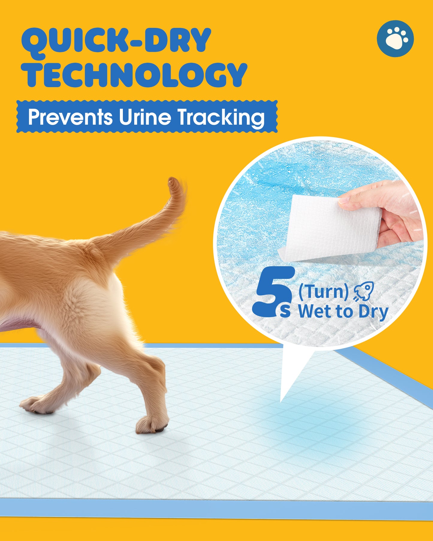 75-Pack XX-Large Puppy Pads - 38" x 28" Pee Pads for Dogs Potty Training with Leak-Proof Quick-Dry Design, 6-Layer Wee Wee Pads for Dogs